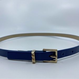 Banana Republic cobalt blue skinny belt, size small